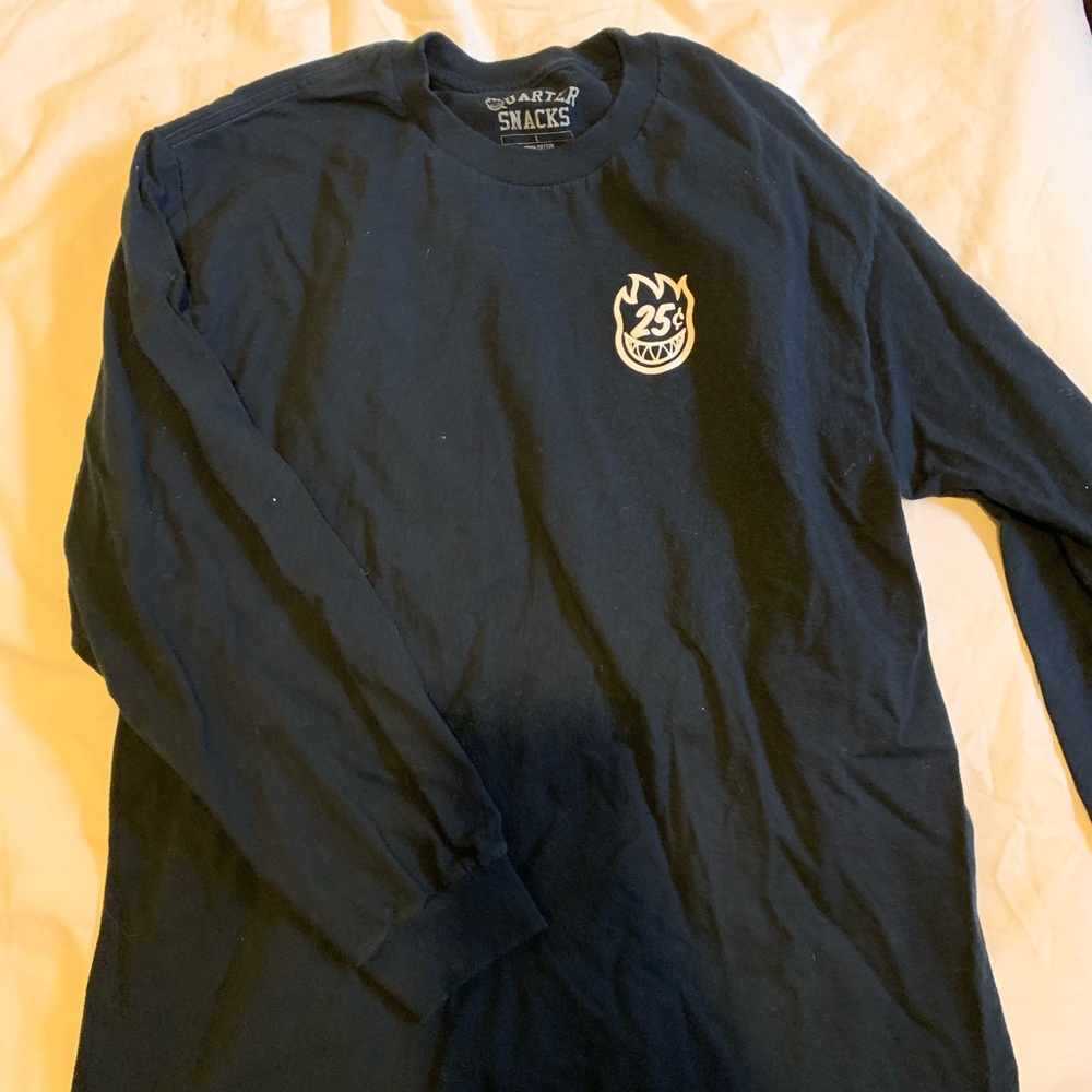 Spitfire quarter snacks long sleeve tee